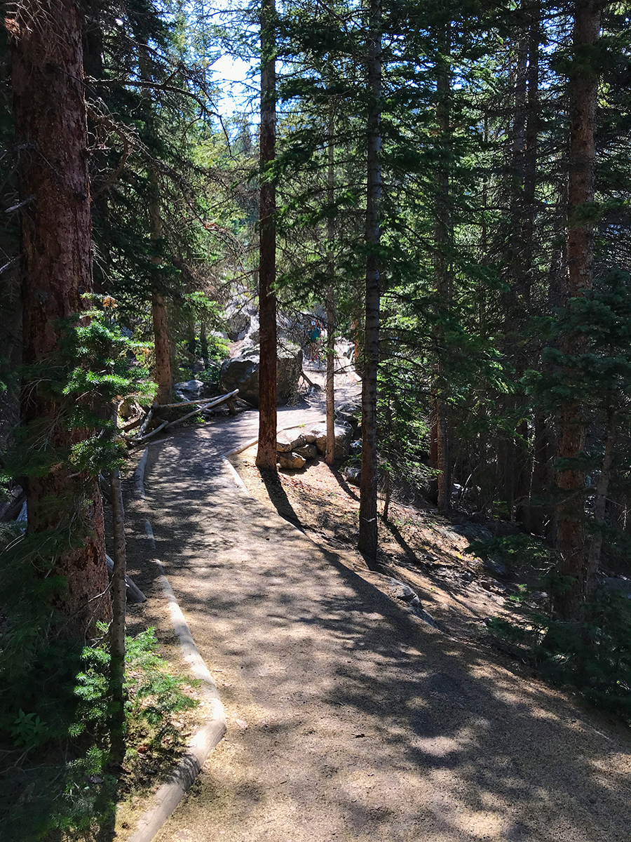 Bear Lake And The Bear Lake Trail In Rocky Mountain National Park