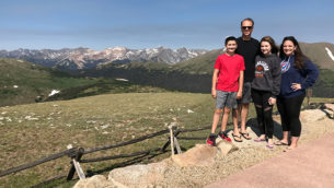 The Gore Range Overlook on Trail Ridge Road in Rocky Mountain National Park
