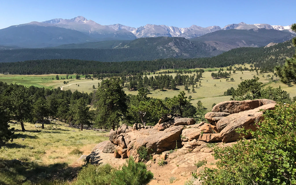 3M Curve (Longs Peak Viewpoint) In Rocky Mountain National Park