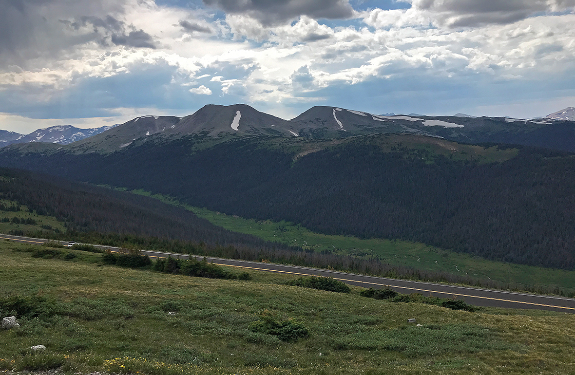 Medicine Bow Curve On Trail Ridge Road In Rocky Mountain National Park