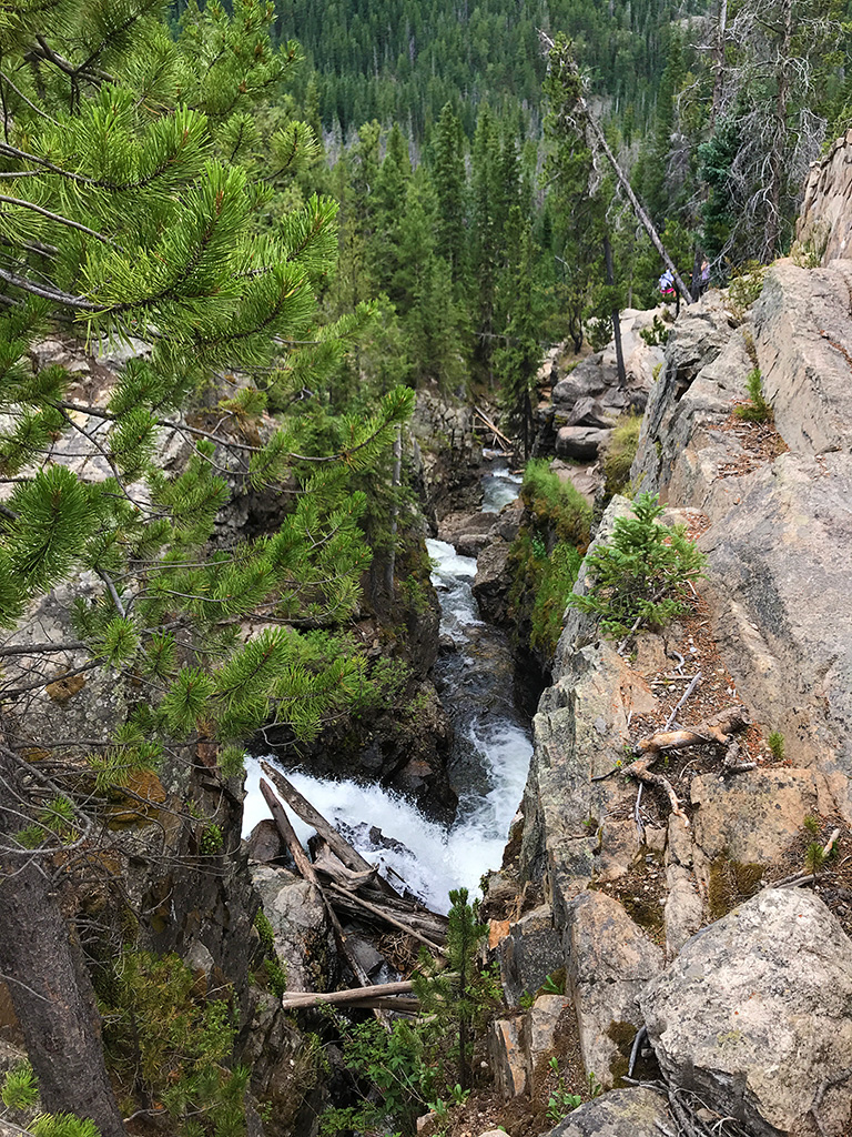 Adams Falls, A 55 Foot Rocky Mountain National Park Waterfall