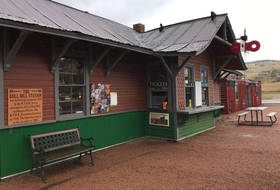 Bull Hill Station at the Cripple Creek Railroad