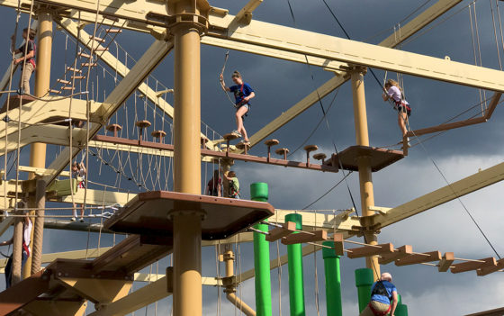 Cave of the Winds Adventure Park Ropes Course