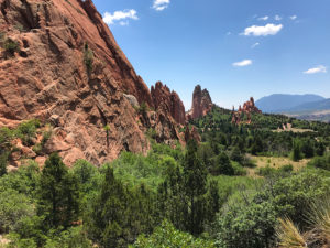 Garden Of The Gods Park & Red Rock Formations In Colorado Springs