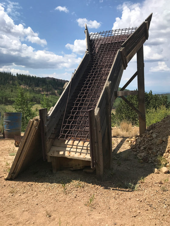 Mining Remnants at the Mollie Kathleen Gold Mine