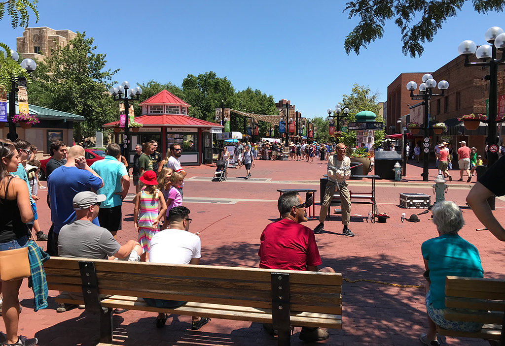 Pearl Street Mall: An Outdoor Mall In Boulder, Colorado