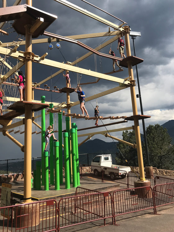 Ropes Course At Williams Canyon