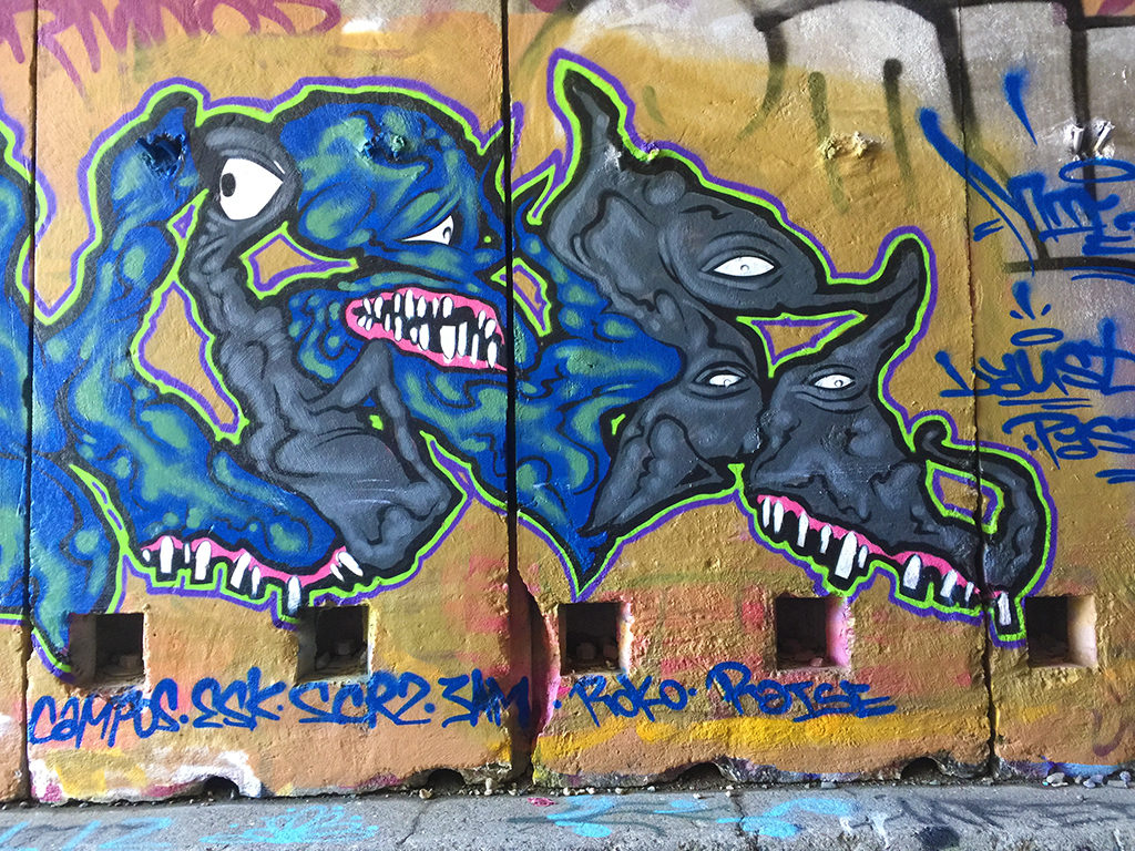 Donner Summit Graffiti in Abandoned Train Tunnels
