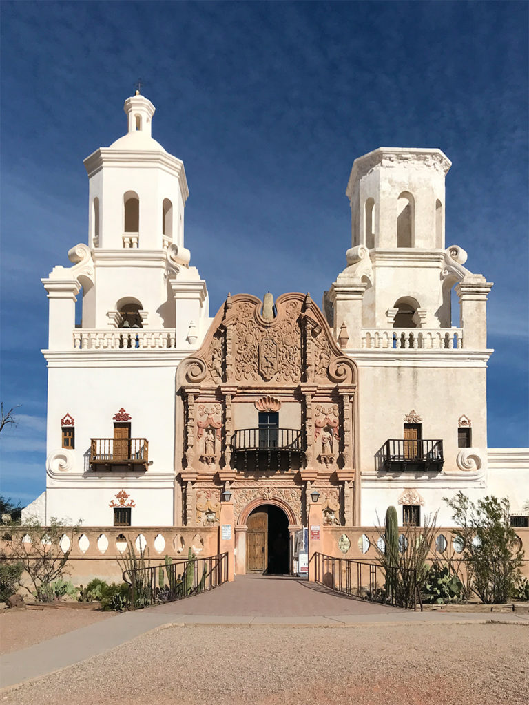 Visit Mission San Xavier Del Bac Near Tucson, Arizona