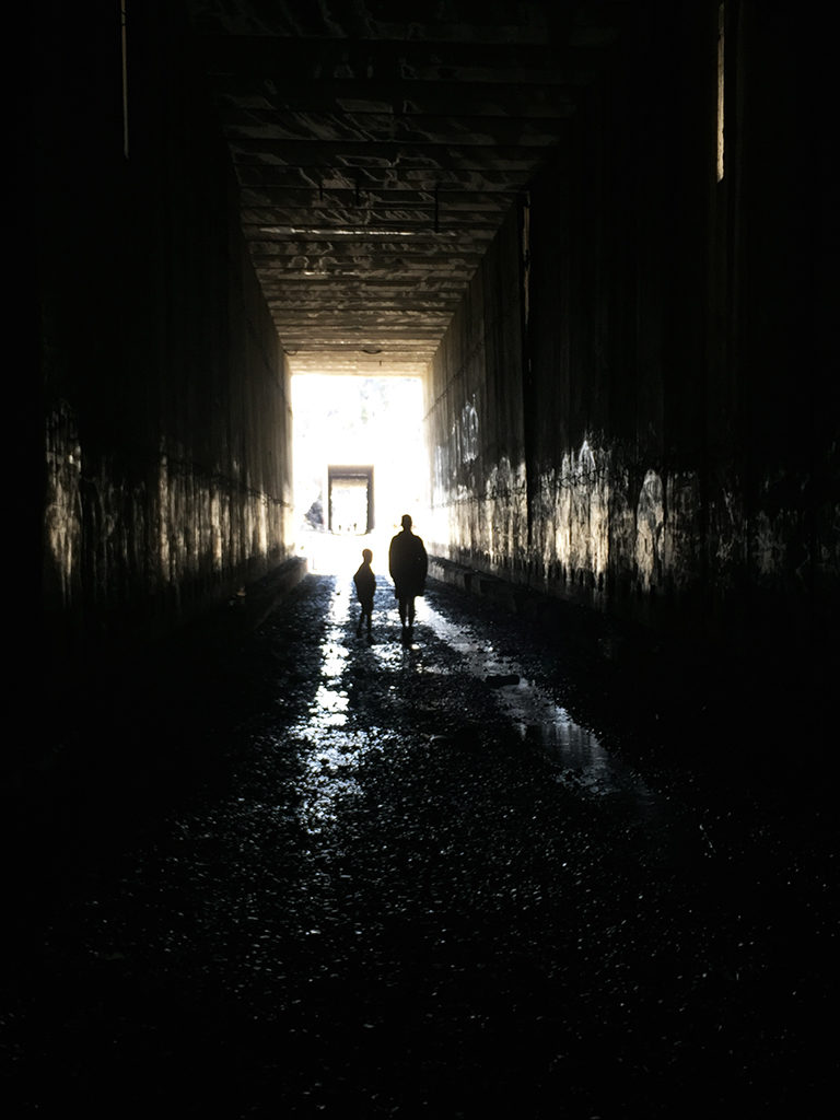 Walking Through Tunnel #7