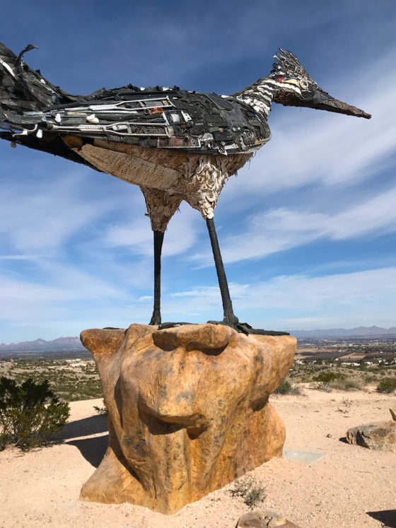 Las Cruces, New Mexico Roadrunner Statue
