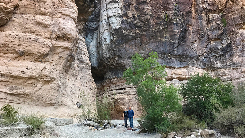 Lower Burro Mesa Pour-off Trail