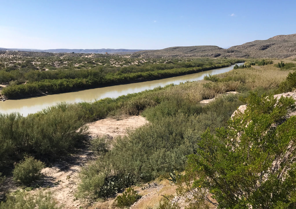 Boquillas Canyon Overlook At Big Bend National Park