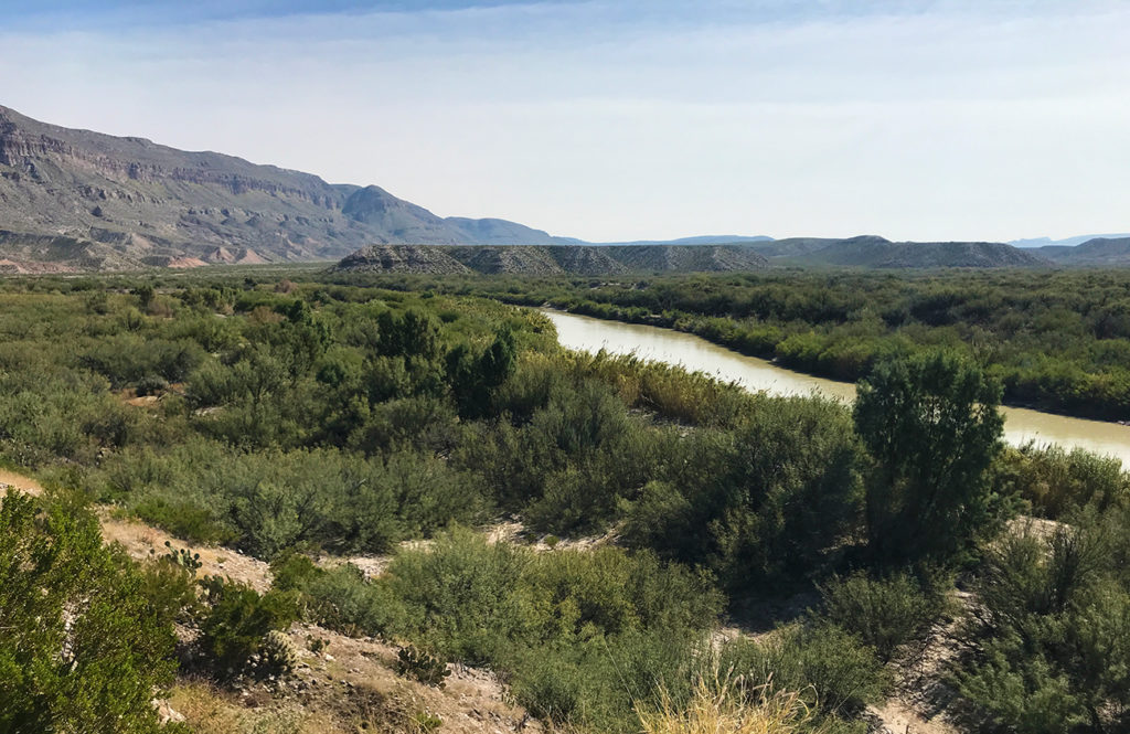 Boquillas Canyon Overlook At Big Bend National Park