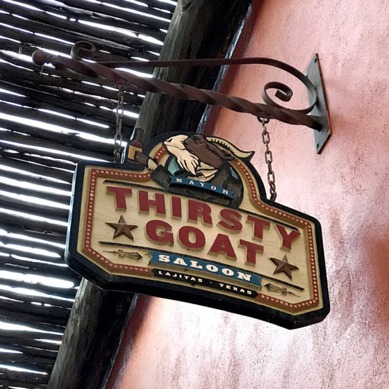 Thirsty Goat Saloon at the Lajitas Golf Resort in Texas