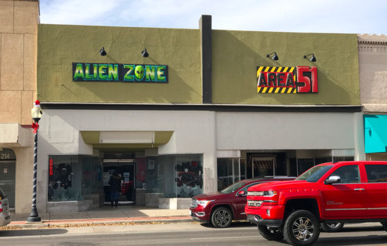 Alien Zone and the Area 51 Museum