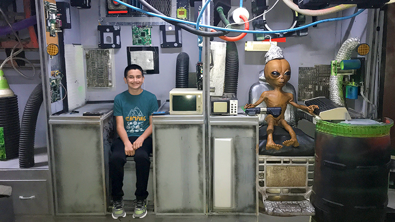 Alien Zone and Area 51 Museum in Roswell, New Mexico