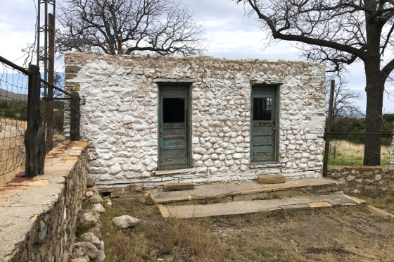 Frijole Ranch Outhouse Building