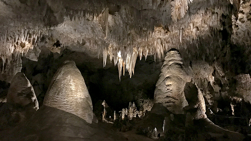 The Big Room Trail at Carlsbad Caverns National Park in New Mexico