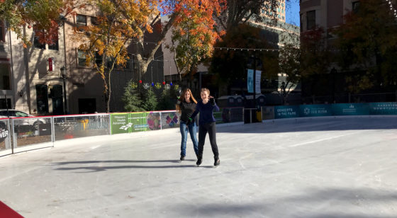 Ice Skating in Downtown Sacramento