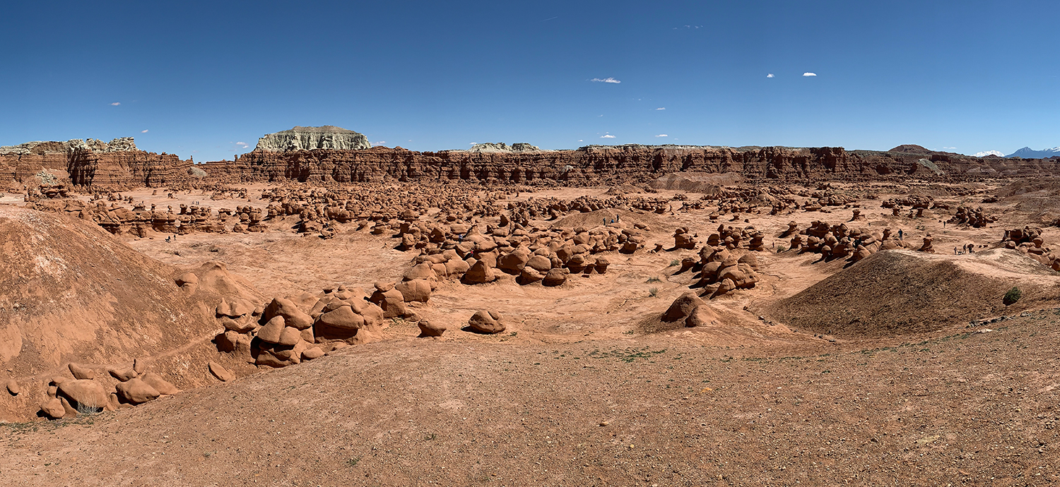 View of Goblin Valley From The Overlook And Picnic Area