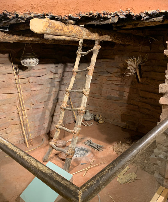 Anasazi Dwelling Museum Exhibits