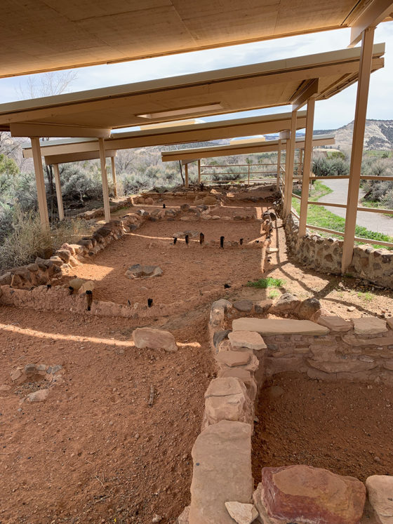 Ancient Anasazi Settlement Ruins