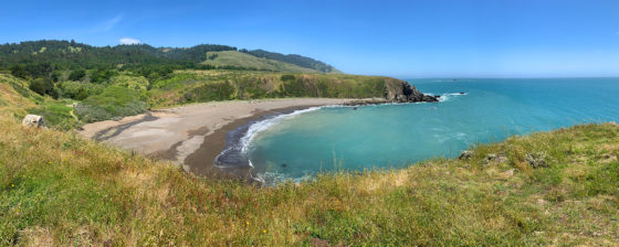 Secluded Beach Cove at Fort Ross State Historic Park
