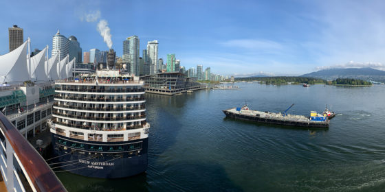 Cruise Ship Terminal In Vancouver, Canada