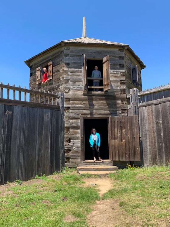 Fort Ross Cannon Towers