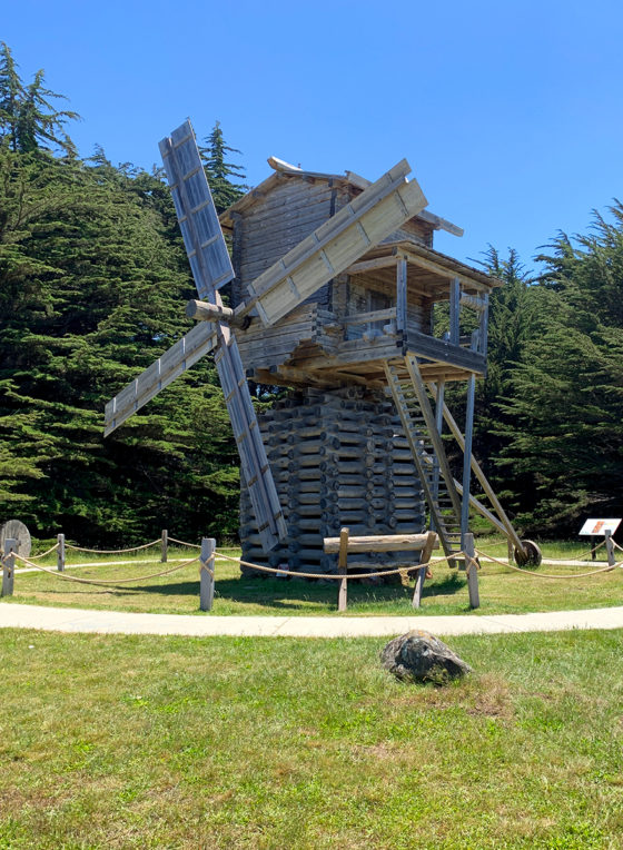 California's First Windmill