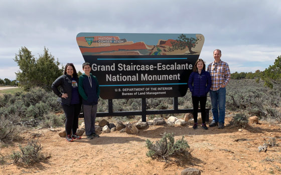 Grand-Staircase-Escalante National Monument Sign
