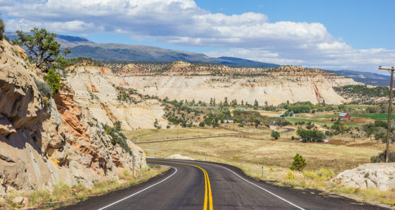 Landscapes along Utah's Highway 12
