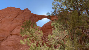 Shakespeare Arch And Sentinel Trail at Kodachrome Basin