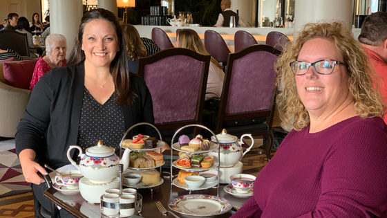 Afternoon Tea At The Empress Hotel In Victoria, British Columbia