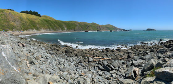 View Of Blind Beach From The Lower Parking Area