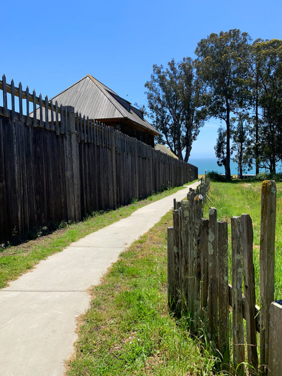 Walking Trail to the Fort Ross Entrance