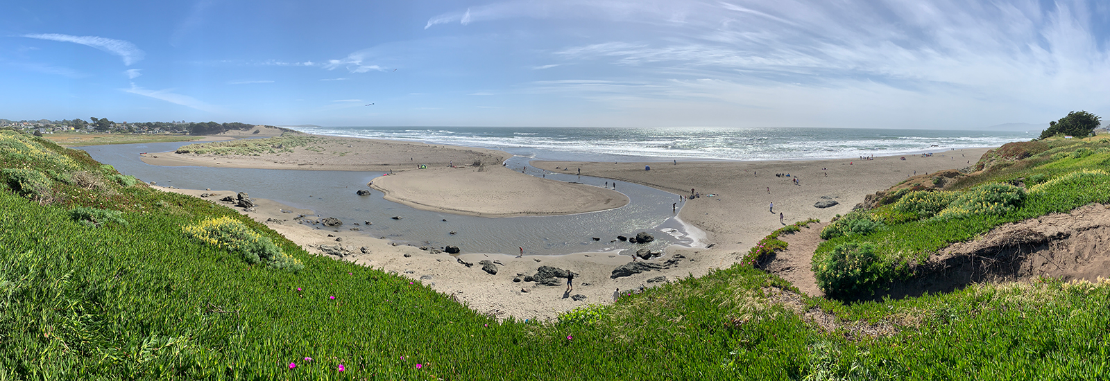 North Salmon Creek Beach Near Bodega Bay California