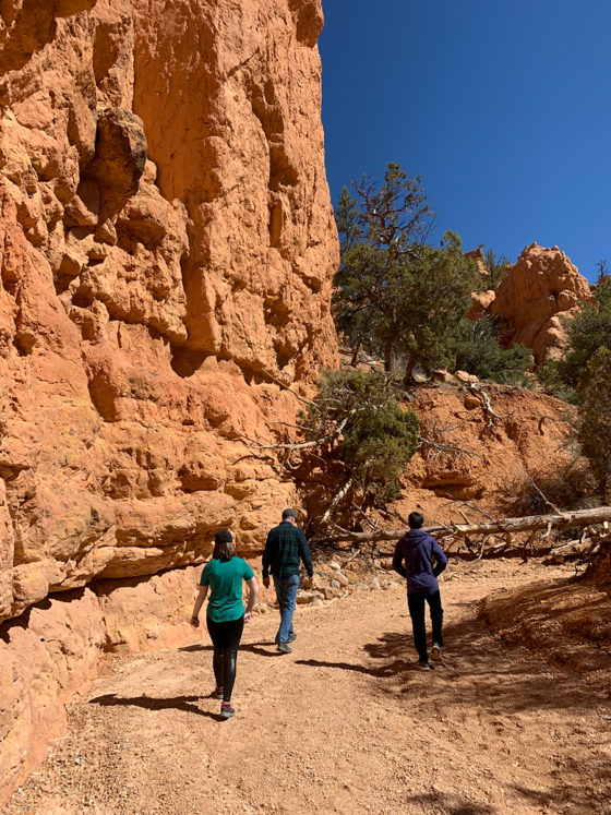 Starting Out On The Arches Trail