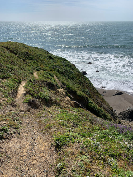 Trail To Arched Rock Beach