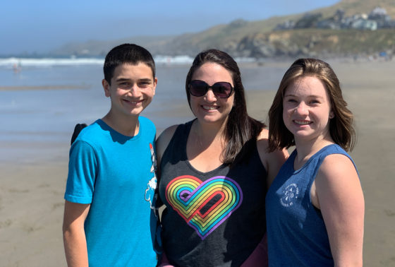 Carter, Jennifer, And Natalie Bourn At Dillon Beach