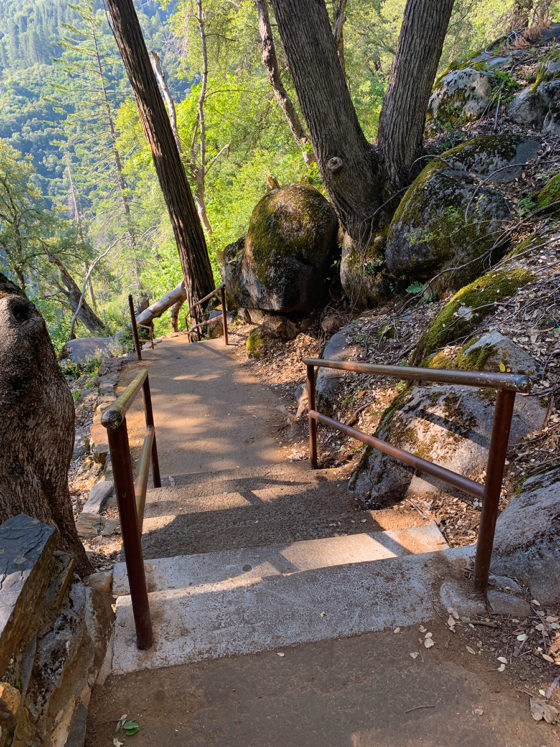 Crystal Cave Trail at Sequoia National Park