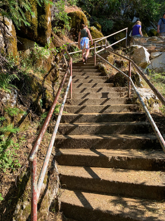 Crystal Cave Trail Stairs