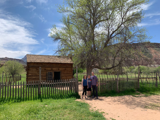 Natalie and Carter Bourn Exploring the Grafton Ghost Town