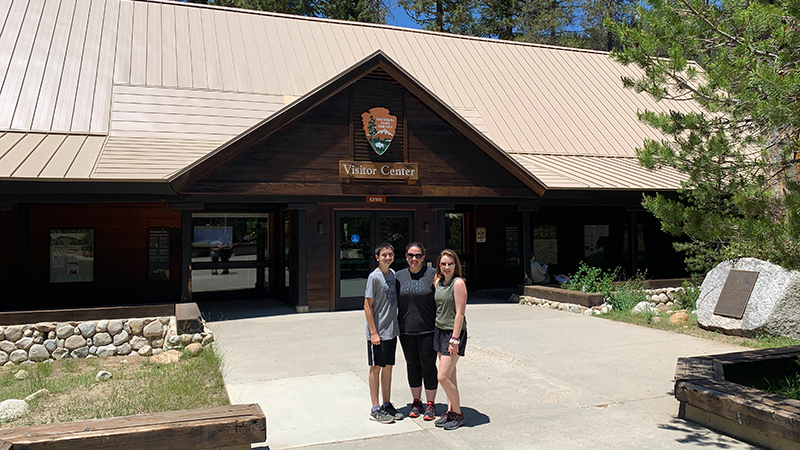 Lodgepole Visitor Center at Sequoia National Park