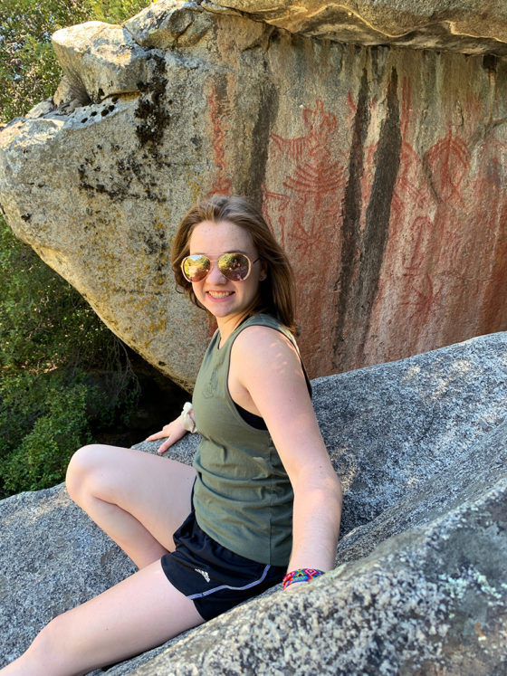 Natalie Bourn at Hospital Rock
