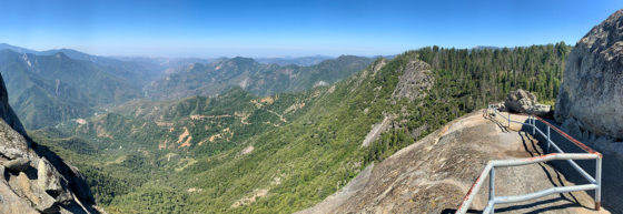 Sequoia National park Views From Moro Rock