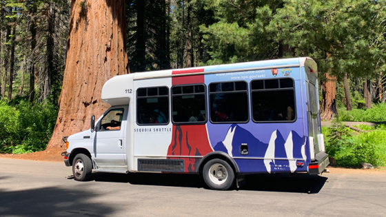 Sequoia National Park Shuttle
