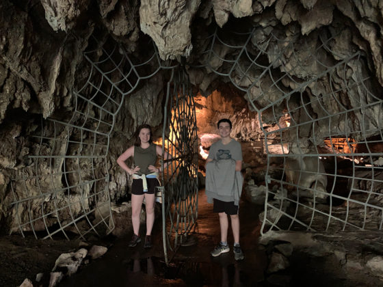 Spider Web Entrance at Crystal Cave
