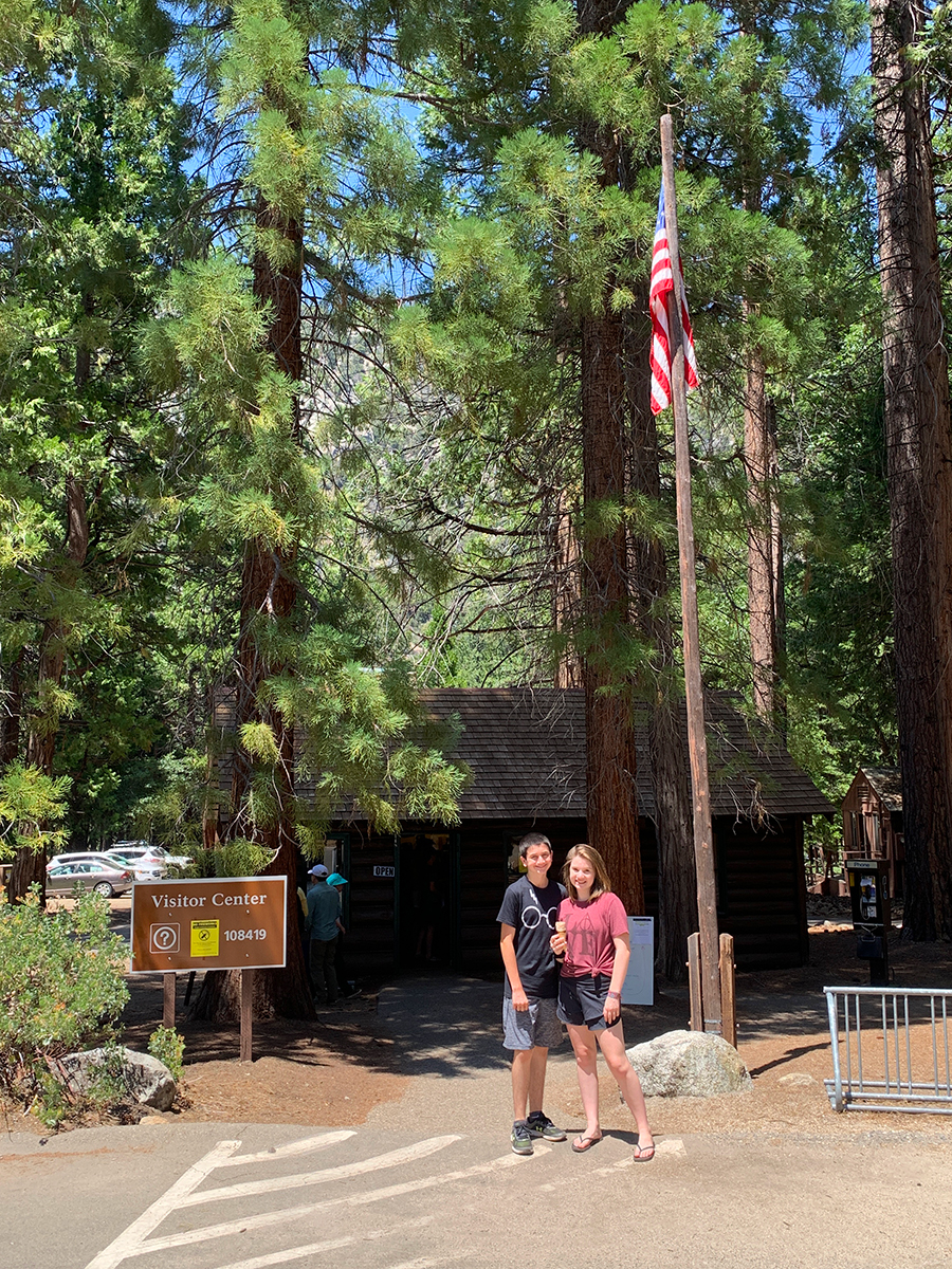 Cedar Grove Village And Visitor Center At Kings Canyon National Park